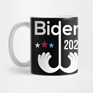 Joe Biden Hands Hugs 2020 Funny Election Mug